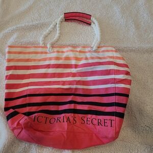 Victoria's Secret Canvas Beach Bag